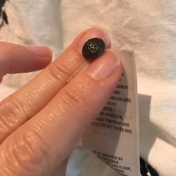 Anthropologie linen embroidered tank - Picture 10 of 14